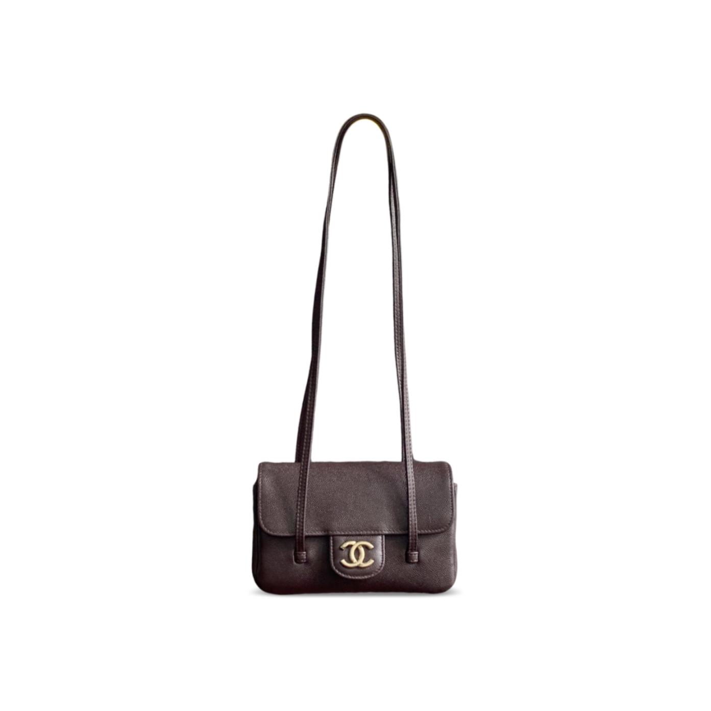 CHANEL MINI CLUTCH WITH LEATHER STRAP AP5068 (17*11.5*5cm)